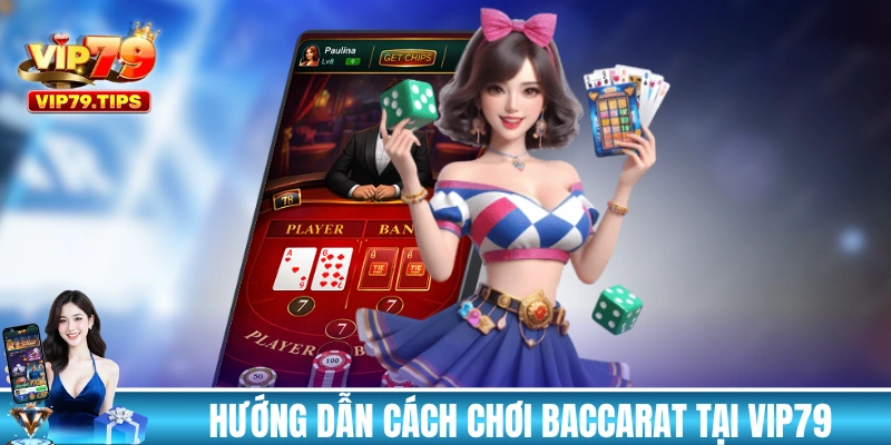 Hướng dẫn cách chơi Baccarat tại cổng game VIP79