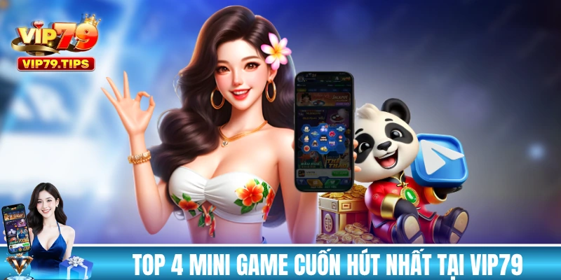 Top 4 mini game cuốn hút nhất tại VIP79