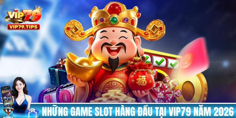 Những game slot hàng đầu tại VIP79 năm 2026